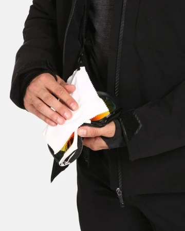 KILPI TURNAU-M Černá pánská lyžařská bunda POUZE 3XL (VÝPRODEJ)