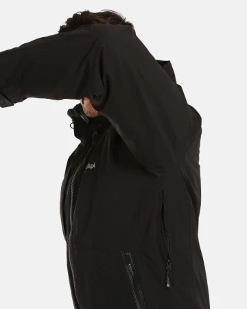 KILPI TURNAU-M Černá pánská lyžařská bunda POUZE 3XL (VÝPRODEJ)