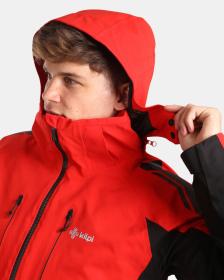 KILPI TURNAU-M Červená pánská lyžařská bunda
