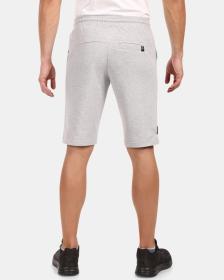 KILPI TUSCON-M Svetlo šedé pánske bavlnené krátke nohavice