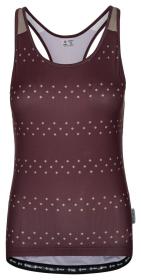 Kilpi VAI-W tmavo červený dámsky top