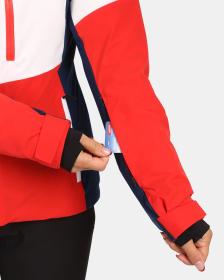 KILPI VALERA-W Červená dámská lyžařská bunda