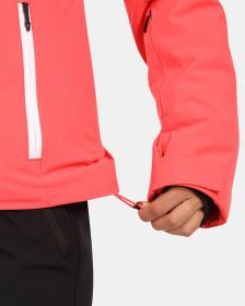 KILPI VALERA-W Růžová dámská lyžařská bunda