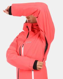 KILPI VALERA-W Růžová dámská lyžařská bunda
