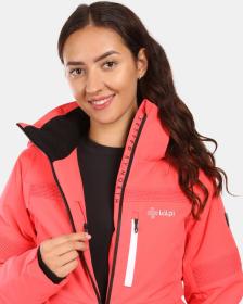 KILPI VALERA-W Růžová dámská lyžařská bunda