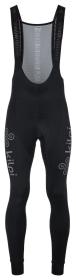 KILPI VALLEY-M Čierne pánske cyklistické nohavice