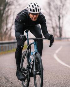 KILPI VALLEY-M Černé pánské cyklistické kalhoty