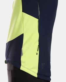 KILPI VELOVER-M Světle zelená pánská cyklistická softshellová bunda