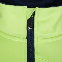 KILPI VELOVER-M Svetlo zelená pánska cyklistická softshellová bunda