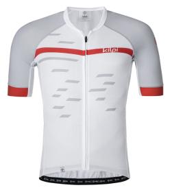 Kilpi VENETO-M biely pánsky cyklistický dres Kilpi VENETO-M biely pánsky cyklistický dres