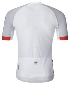 Kilpi VENETO-M biely pánsky cyklistický dres