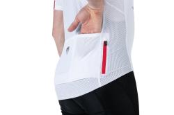Kilpi VENETO-M biely pánsky cyklistický dres