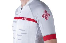Kilpi VENETO-M biely pánsky cyklistický dres