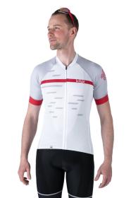 Kilpi VENETO-M biely pánsky cyklistický dres