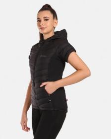 KILPI VERONS-W Černá dámská zateplená bunda POUZE 40 (VÝPRODEJ)