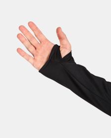 KILPI VERSAM-M Čierna pánska fleecová mikina