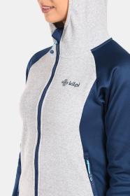 KILPI VERSAM-W Tmavě modrá dámská fleecová mikina