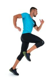 Kilpi VIGAR-M čierne pánske legíny