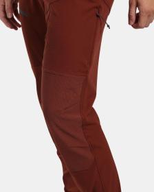 KILPI VILLAIN-M Tmavočervené pánske outdoorové nohavice