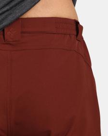 KILPI VILLAIN-M Tmavočervené pánske outdoorové nohavice