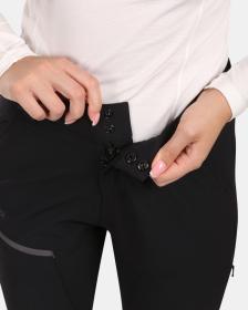 KILPI VILLAIN-W Černé dámské outdoorové kalhoty