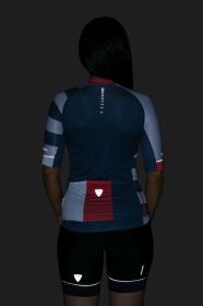 Kilpi WILD-W modrý dámský cyklistický dres