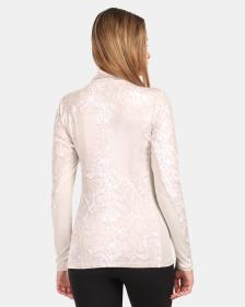 KILPI WILLEA-W Béžové dámské termo triko