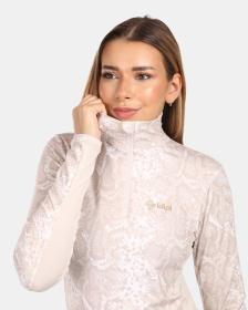 KILPI WILLEA-W Béžové dámské termo triko