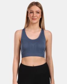 KILPI WINIE-W Tmavomodrá dámska športová podprsenka