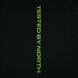 Kilpi WYLDER-M khaki pánske bežecké tričko