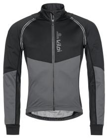 Kilpi ZAIN-M tmavě šedá pánská běžecká bunda Kilpi ZAIN-M tmavě šedá pánská běžecká bunda