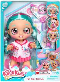 KINDI KIDS Panenka Cindy Pops doktorka 30cm interaktivní herní set s doplňky