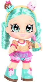 KINDI KIDS Panenka Peppa Mint 30cm velké oči interaktivní herní set s doplňky