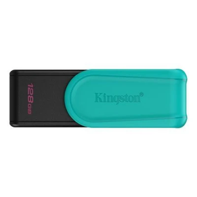 Kingston 128GB Portable USB 3.2 Gen 1 DataTraveler Exodia S (Black/Turquoise)