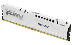KINGSTON 16GB 6000MT/s DDR5 CL36 DIMM FURY Beast White RGB EXPO KINGSTON 16GB 6000MT/s DDR5 CL36 DIMM FURY Beast White RGB EXPO