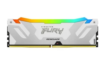 Kingston 16GB 6400MT/s DDR5 CL32 DIMM FURY Renegade RGB White XMP Kingston 16GB 6400MT/s DDR5 CL32 DIMM FURY Renegade RGB White XMP