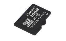 KINGSTON 16GB microSDHC Industrial C10 A1 pSLC Card Single Pack w/o Adapter KINGSTON 16GB microSDHC Industrial C10 A1 pSLC Card Single Pack w/o Adapter
