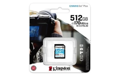 Kingston 1TB SDXC Canvas Go Plus Gen4 200MB/s C10 UHS-I U3 V30