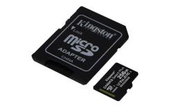 KINGSTON 256GB microSDXC CANVAS Plus Memory Card 150MB/s Read, UHS-I Speed Class, U1, V10, A1