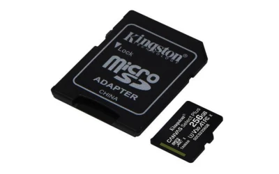 Kingston 256GB microSDXC CANVAS Plus Memory Card 150MB/s Read, UHS-I Speed Class, U1, V10, A1