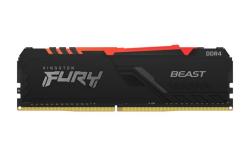 KINGSTON 32GB 3600MT/s DDR4 CL18 DIMM FURY Beast RGB KINGSTON 32GB 3600MT/s DDR4 CL18 DIMM FURY Beast RGB