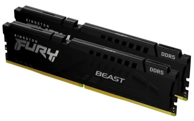 Kingston 32GB 6000MT/s DDR5 CL36 DIMM (Kit of 2) FURY Beast Black EXPO Kingston 32GB 6000MT/s DDR5 CL36 DIMM (Kit of 2) FURY Beast Black EXPO