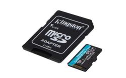 KINGSTON 512GB microSDXC Canvas Go Plus Gen4 200MB/s A2 U3 V30 Card + Adapter KINGSTON 512GB microSDXC Canvas Go Plus Gen4 200MB/s A2 U3 V30 Card + Adapter