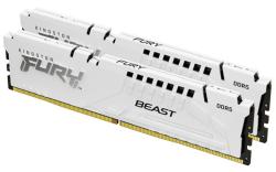 KINGSTON 64GB 6400MT/s DDR5 CL32 DIMM (Kit of 2) FURY Beast White EXPO KINGSTON 64GB 6400MT/s DDR5 CL32 DIMM (Kit of 2) FURY Beast White EXPO