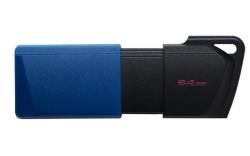 KINGSTON 64GB DataTraveler Exodia M 64 GB USB 3.2 1. generace (černá + modrá) KINGSTON 64GB DataTraveler Exodia M 64 GB USB 3.2 1. generace (černá + modrá)
