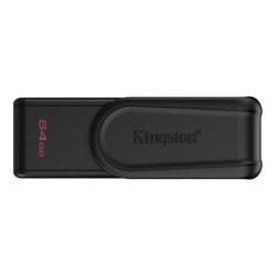 KINGSTON 64GB Portable USB 3.2 Gen 1 DataTraveler Exodia S (Black/Black) KINGSTON 64GB Portable USB 3.2 Gen 1 DataTraveler Exodia S (Black/Black)