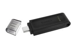 KINGSTON 64GB USB-C 3.2 Gen 1 DataTraveler 70 KINGSTON 64GB USB-C 3.2 Gen 1 DataTraveler 70