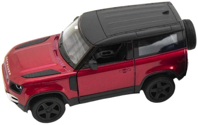 Kinsmart Auto model 1:36 Land Rover Defender 90 kov PB 13cm 4 barvy