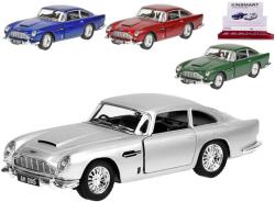 Kinsmart Auto model 1:38 ASTON MARTIN DB5 kov PB 13cm 4 barvy
