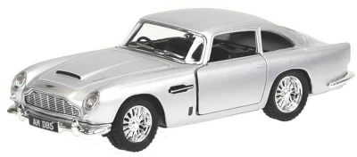 Kinsmart Auto model 1:38 ASTON MARTIN DB5 kov PB 13cm 4 barvy